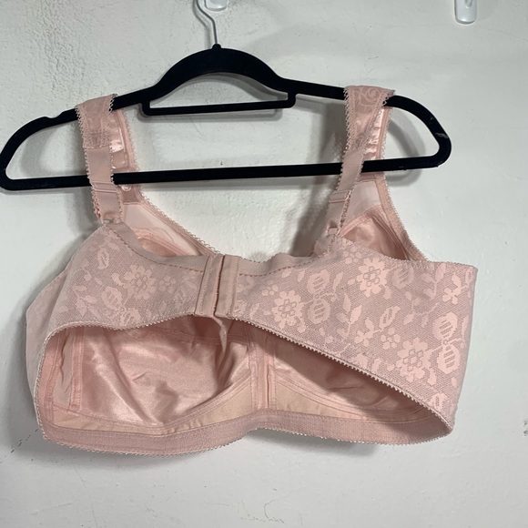 Playtex Ultimate Shoulder Comfort Bra Pink 42C New - Picture 5 of 6